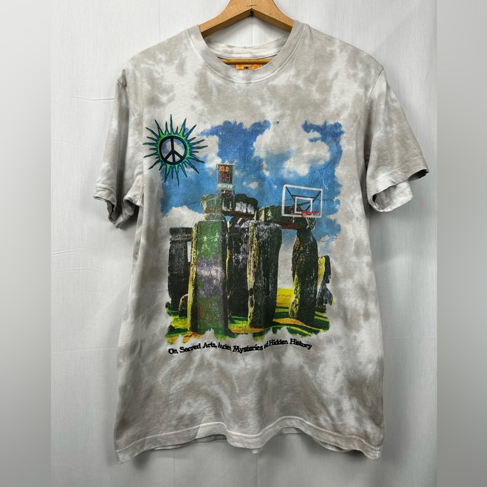 MENS LARGE rok-it Anomaly T-Shirt - Tie Dye